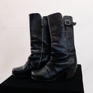 Fluevog  Kanawa Slouchy Leather Boot 9M